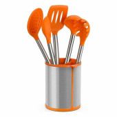 Set de Utensilios para Cocina BRA A195011 Naranja (6 pcs)