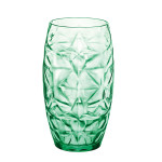 Vaso Oriente Verde Vidrio 470 ml (6 Unidades)