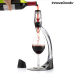 Aireador de Vino Profesional con Soporte Torre y Base Antigoteo Winair InnovaGoods