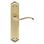 Manilla Aluminio Nola 203 256X49 Oro Satinado