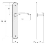 Manilla Laton Wing 251X38 Oc Cromo