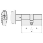 Bombillo Te-5 Tesa Pomo L/Lar.503B3030N