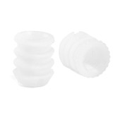 Tuerca Nylon Blanco Coto M6 D11X13 Para Taladro 10Mm. Sin Ranura En La Cabeza. (100 uds.)