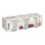 Set de Vasos Vivalto 3503/WH6 Transparente Vidrio 90 ml (24 Unidades)