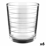 Vaso Quid Urban Ring Transparente Vidrio (36 cl) (Pack 6x)