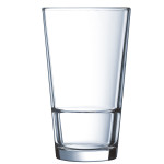 Set de Vasos Arcoroc Stack Up Transparente Vidrio 470 ml 6 Piezas