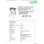 Mesa De Trabajo Universal Master 200 Wolfcraft