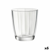 Vaso Bormioli Rocco Pulsar Transparente Vidrio (390 ml) (6 Unidades)