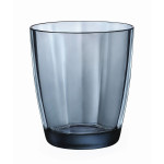 Vaso Bormioli Rocco Pulsar Azul Vidrio (6 Unidades) (305 ml)