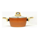 Cacerola Con Tapa Amercook Terracota (Ø 28 cm)