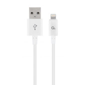 Cable Lightning Cablexpert CC-USB2P-AMLM-2M-W