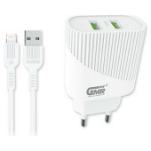 Cargador USB Goms Cable Lightning 1 m