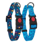 Collar Fantasy Polinesia Azul Oscuro 1X20-35Cm