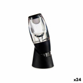 Aireador de Vino Kinvara 2021101201 Negro Transparente TPE (24 Unidades)