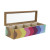 Caja para Infusiones DKD Home Decor Blanco Multicolor Madera MDF (4 Unidades)