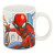 Taza Mug Spider-Man Great power Azul Rojo Cerámica 350 ml