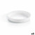 Fuente de Cocina Luminarc Trianon Ovalado Blanco Vidrio (Ø 26 cm) (6 Unidades)