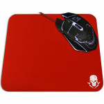 Alfombrilla Gaming Skullkiller GMPR1 Antideslizante Rojo