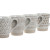 Juego de 4 Tazas Mug Home ESPRIT Blanco Beige Gres 360 ml 9 x 7 x 10,6 cm