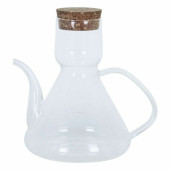 Aceitera La Mediterránea Bell Vidrio de Borosilicato Silicona (500 cc)