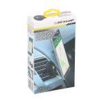 Soporte de Coche Dunlop Rejilla de ventilación Negro Polipropileno