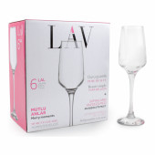 Set de Copas LAV Lal (6 Unidades) (6 pcs)