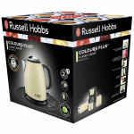 Hervidor de Agua Eléctrico con Luz LED Russell Hobbs 24994-70 Crema 2400 W (1 L)