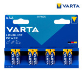 Pilas Varta Long Life Power 1,5 V AAA LR3 LR03